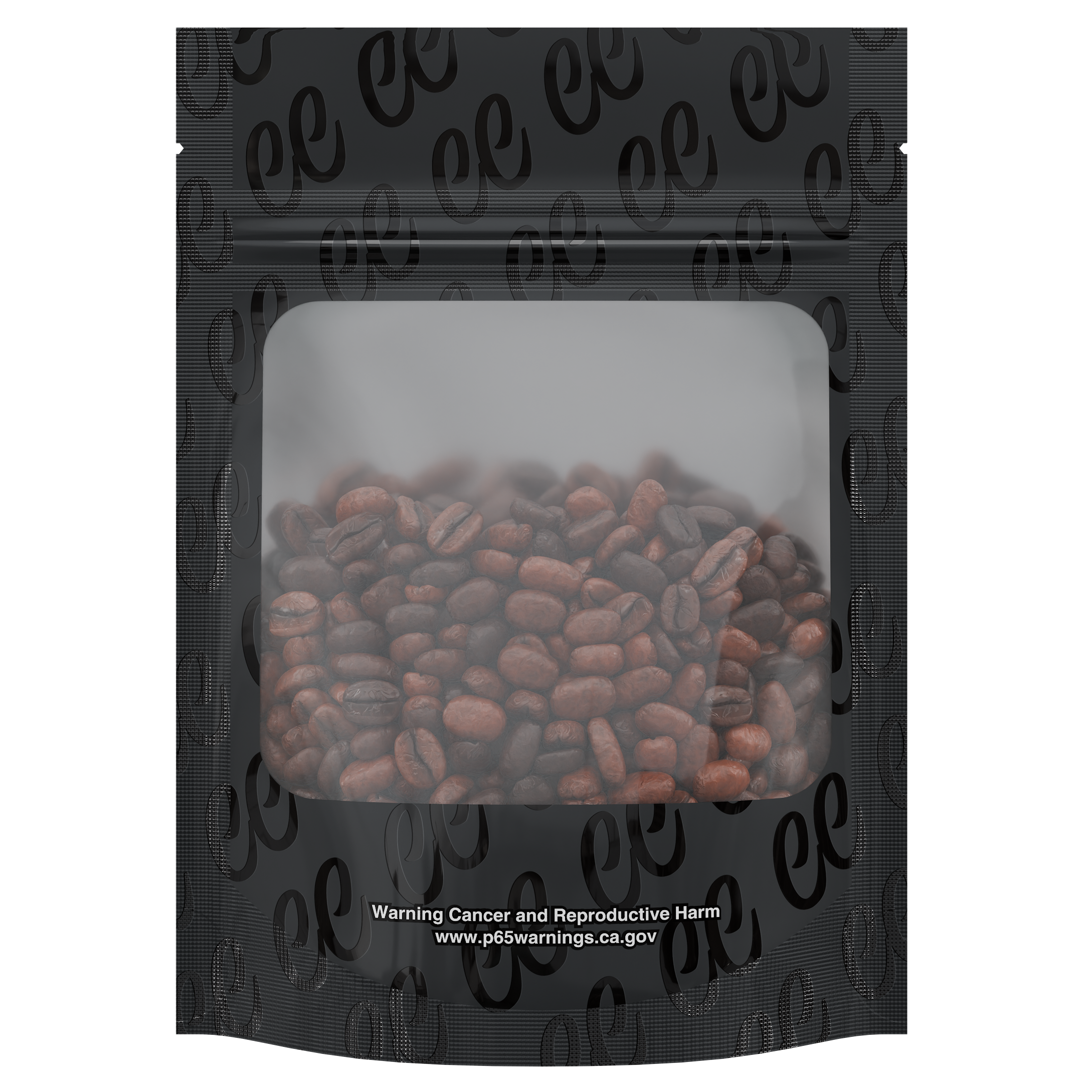 1/8th 3.5g Ounce Cali Caviar Designer Custom Printed Mylar Bags (100 qty.) - Dragon Chewer