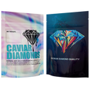 1/8th 3.5g 8th Holographic Caviar Diamonds Designer Custom Printed Mylar Bags (1,000 qty.) - Dragon Chewer