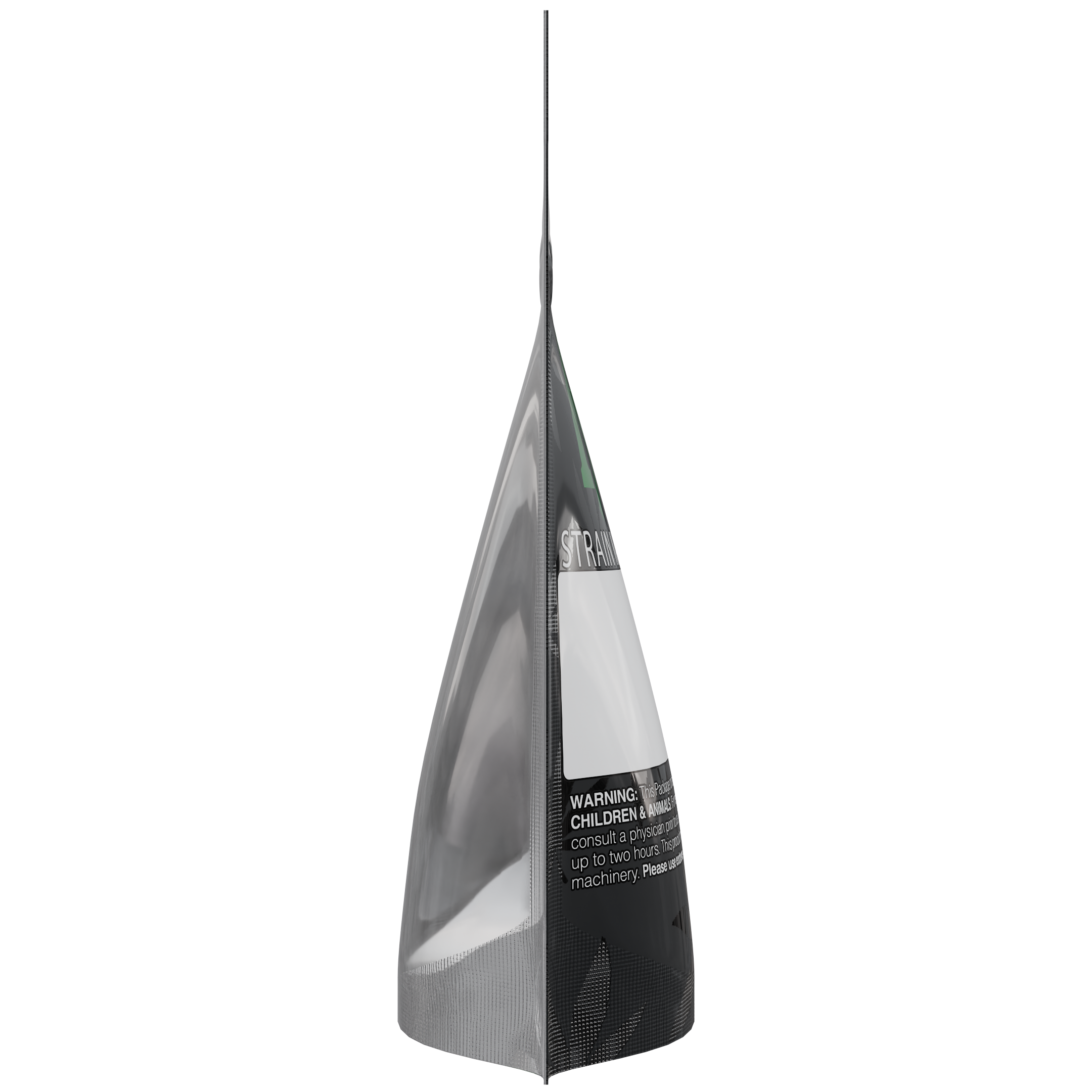 1/8th 3.5g Ounce Green Rx Generic Designer Custom Printed Mylar Bags (1,000 qty.) - Dragon Chewer