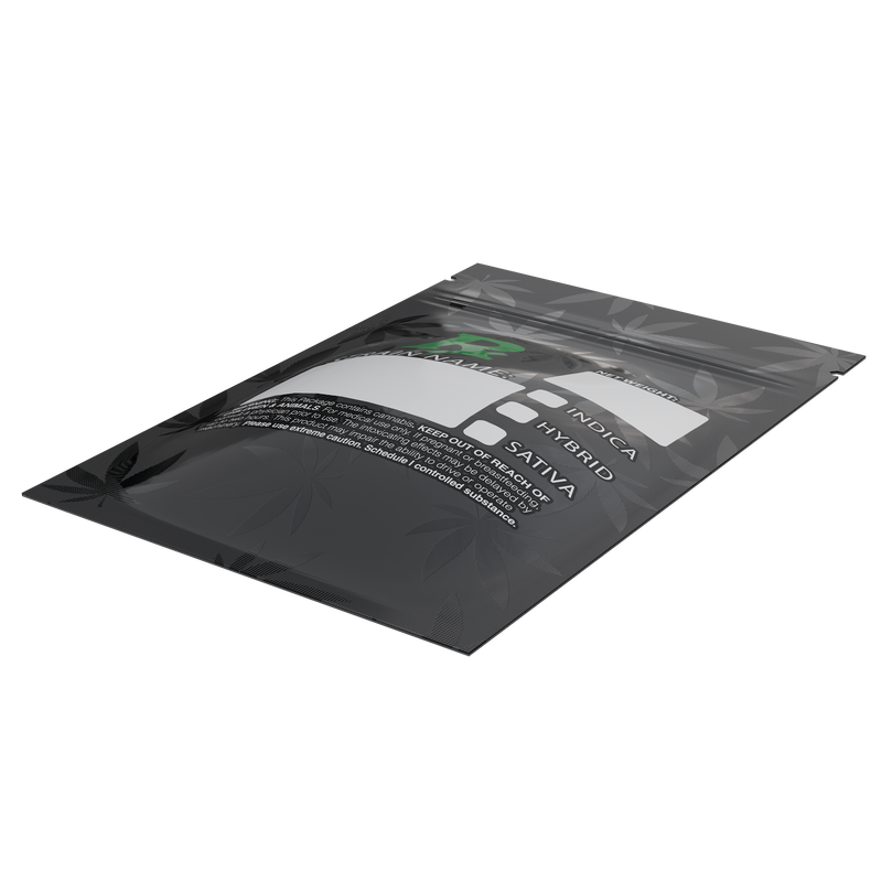 1 Gram Green Rx Generic Designer Custom Printed Mylar Bags (1,000 qty.) - Dragon Chewer