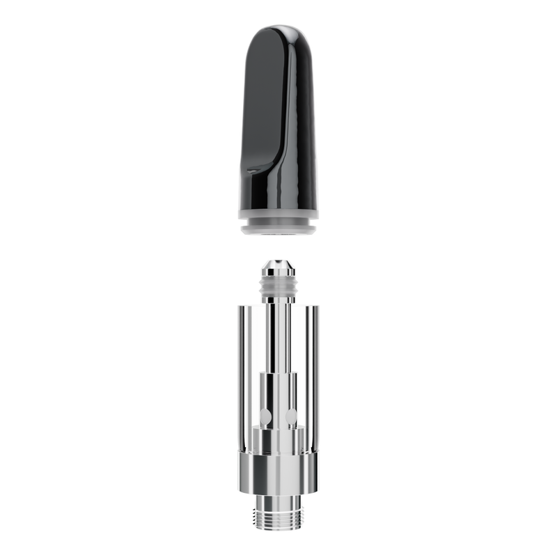 .5ML Premium 510 Threaded Cartridge w/ Mouthpiece - (100 qty.)