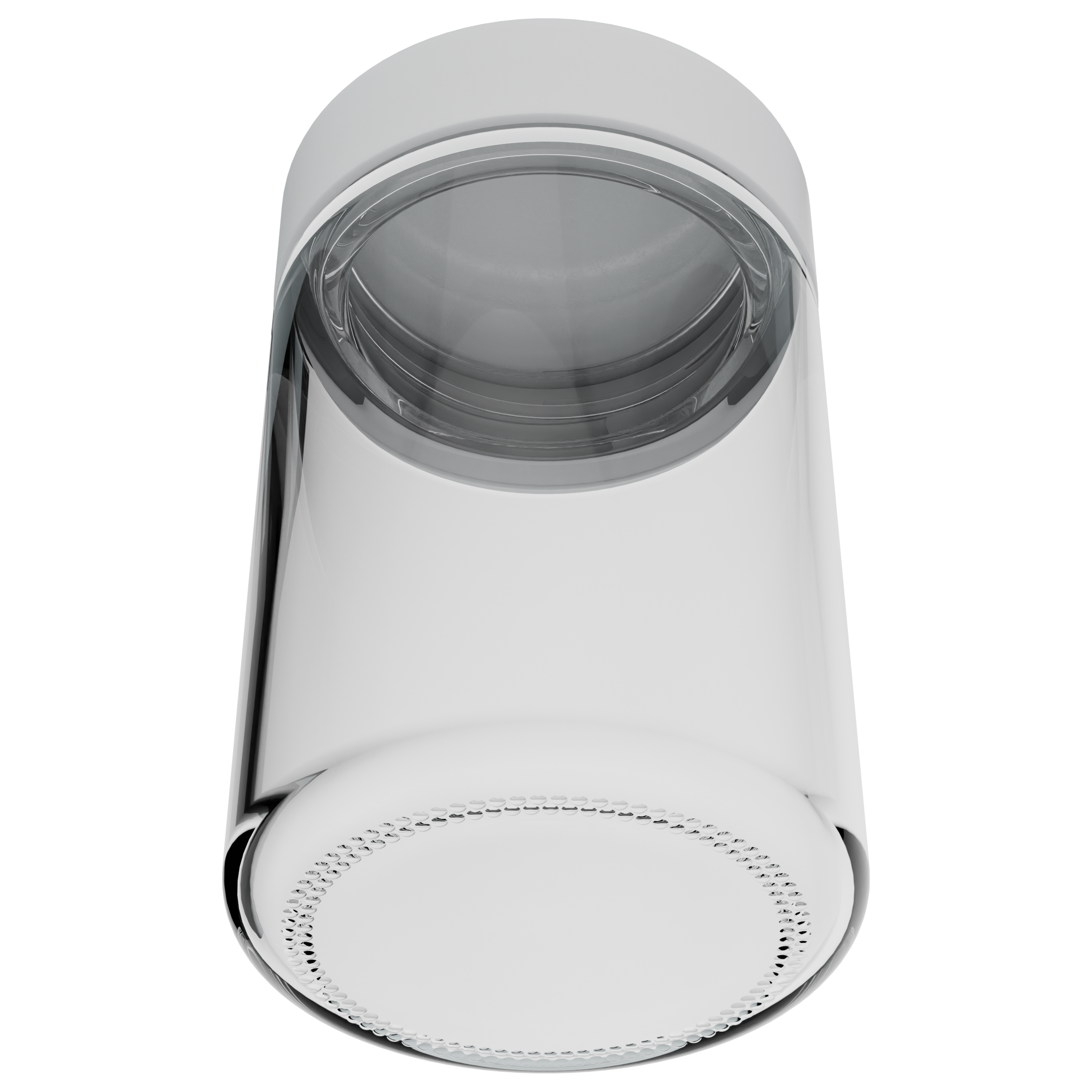 5 Ounce Clear Glass Jar - Child Resistant White Smooth Cap - (100 qty.) - Dragon Chewer