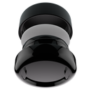 7ML Premium Black Glass Concentrate Jar - Black Smooth CR Cap (400 qty.)