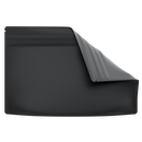 Medium 9 x 6 CR Exit Bags Matte Black Opaque Mylar Bags - Child Resistant - (1,000 qty.) - Dragon Chewer