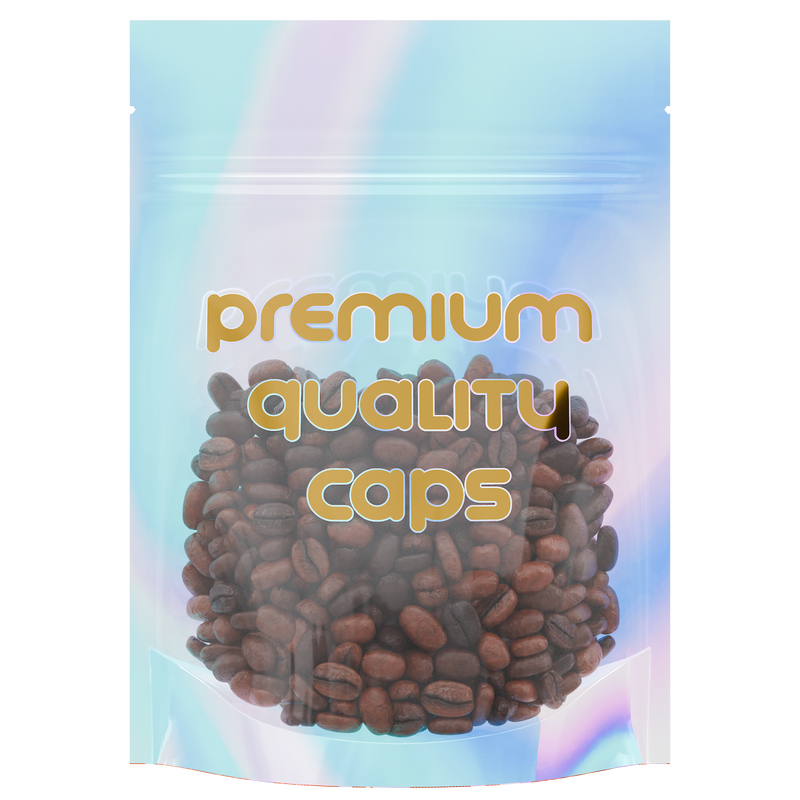 1/8th 3.5g 8th Holographic Burnt Copper Designer Mushroom Custom Printed Mylar Bags (100 qty.)