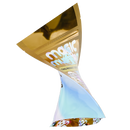 1/8th 3.5g 8th Holographic Burnt Copper Designer Mushroom Custom Printed Mylar Bags (100 qty.)