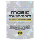 1/8th 3.5g 8th Holographic White Designer Mushroom Custom Printed Mylar Bags (100 qty.)