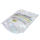 1/8th 3.5g 8th Holographic White Designer Mushroom Custom Printed Mylar Bags (1,000 qty.)