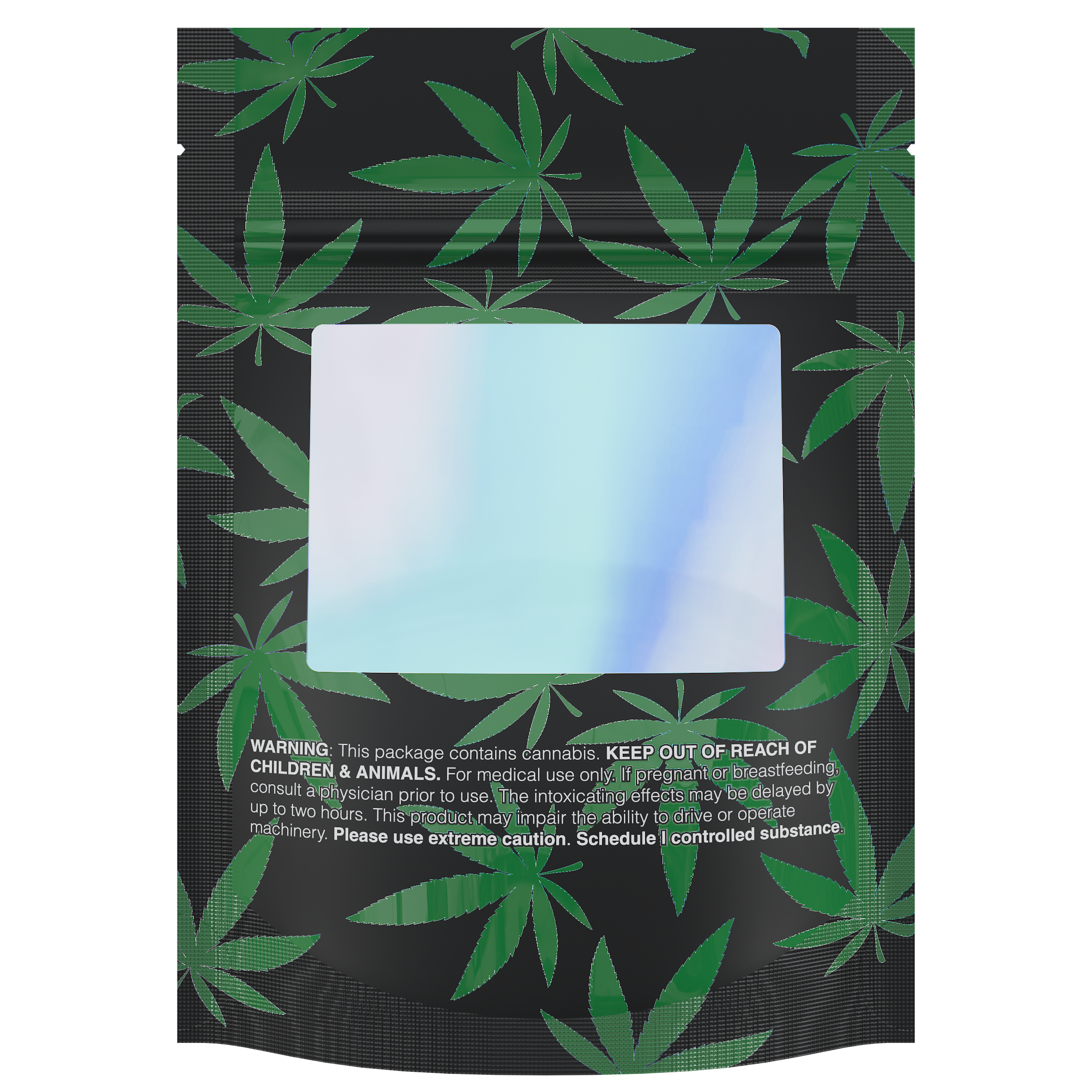 1/8th 3.5g 8th OGK Cali Caviar Designer Custom Printed Mylar Bags (100 qty.)