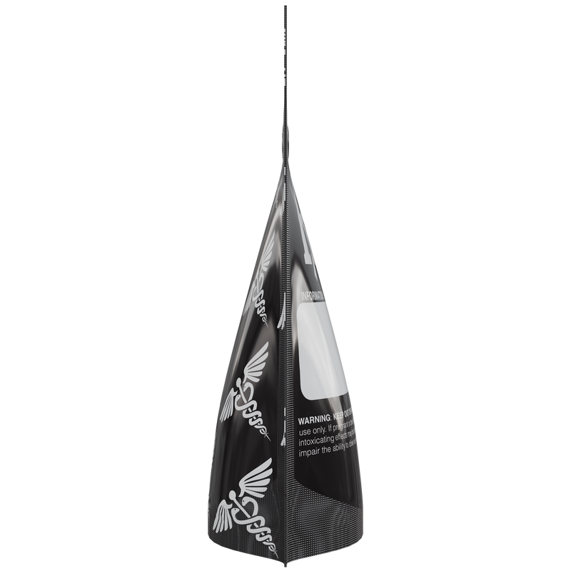 1/8th 3.5g 8th Black Rx Designer Custom Printed Mylar Bags (100 qty.) - Dragon Chewer