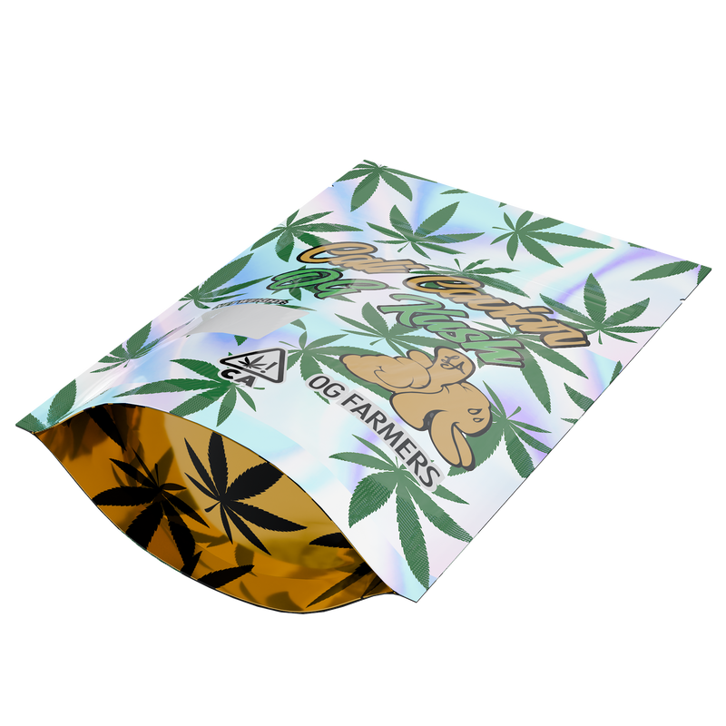 1/8th 3.5g 8th OGK Cali Caviar Designer Custom Printed Mylar Bags (1,000 qty.)