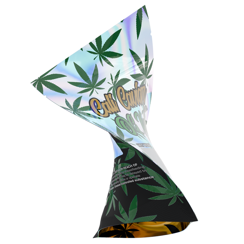 1/8th 3.5g 8th OGK Cali Caviar Designer Custom Printed Mylar Bags (100 qty.)