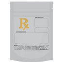 1/8th 3.5g 8th White Rx Designer Custom Printed Mylar Bags (100 qty.) - Dragon Chewer