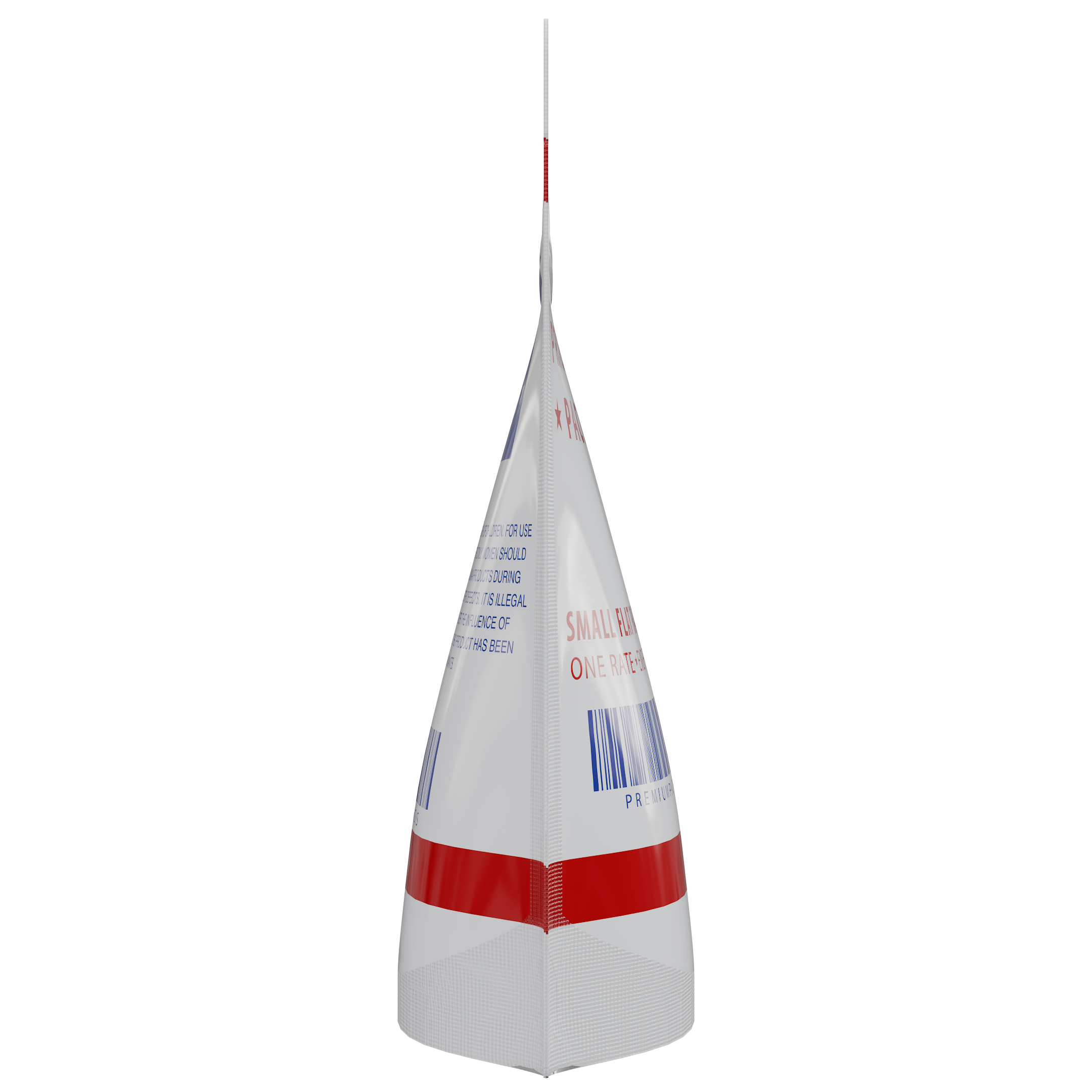 1/8th 3.5g White Priority Packs Designer Custom Printed Mylar Bags (100 qty.) - Dragon Chewer