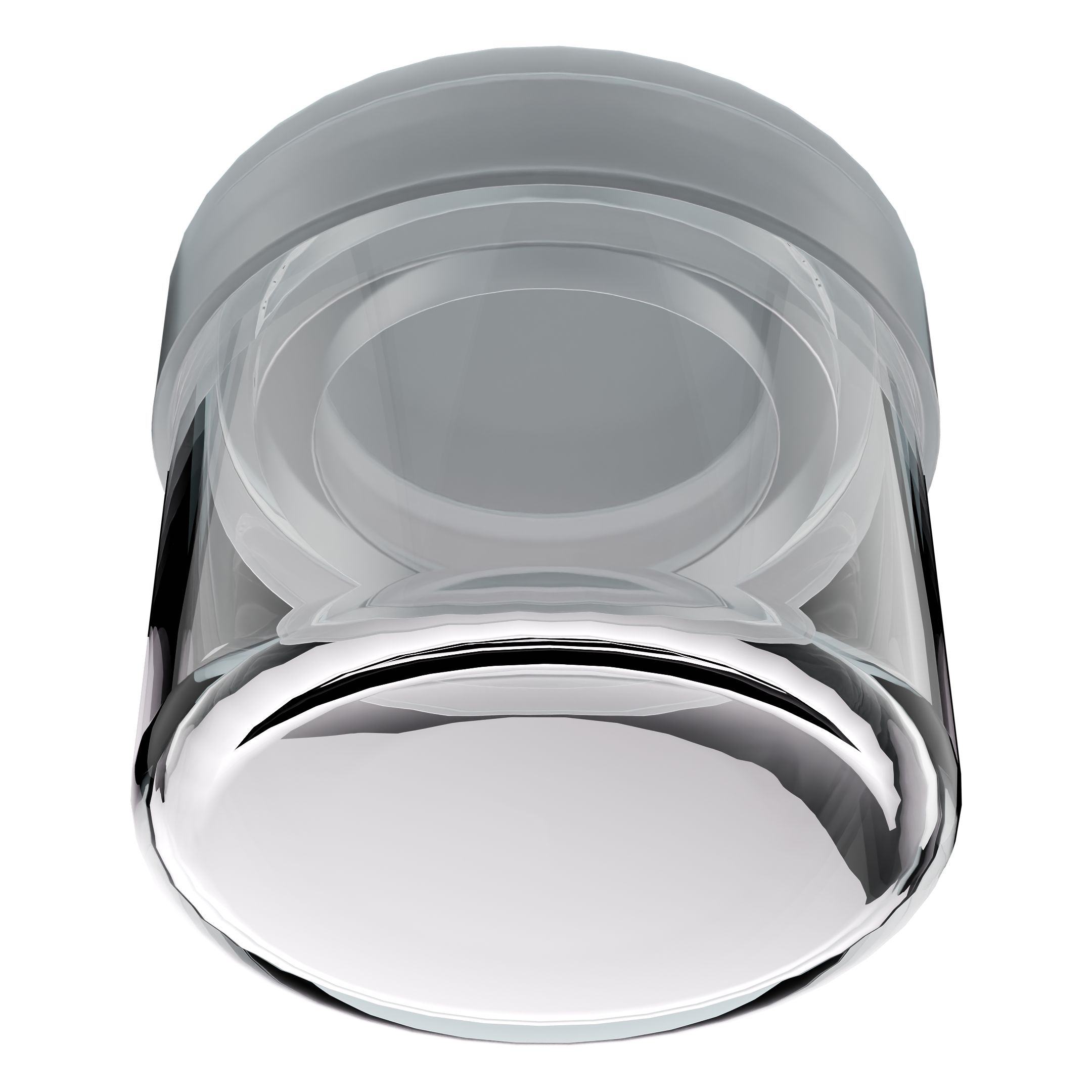 Wholesale 6ML Shoulder-Less Clear Glass Concentrate Jars with Silicone Cap (360 qty.)