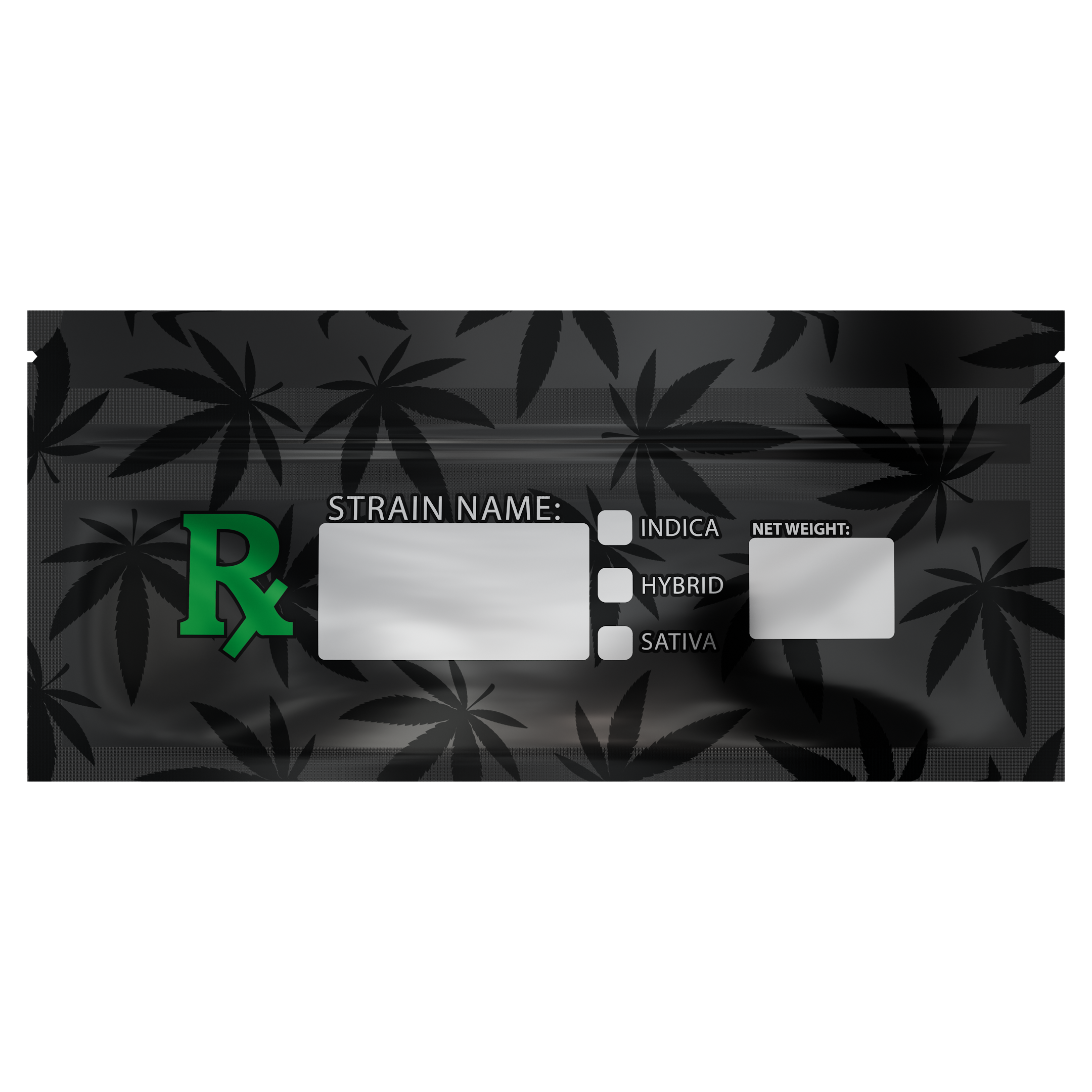 Pre Roll Green Rx Generic Designer Custom Printed Mylar Bags (100 qty.) - Dragon Chewer