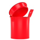 6 Dram Opaque Red Child Resistant Latch Top Pop Top Bottles (300 qty.)