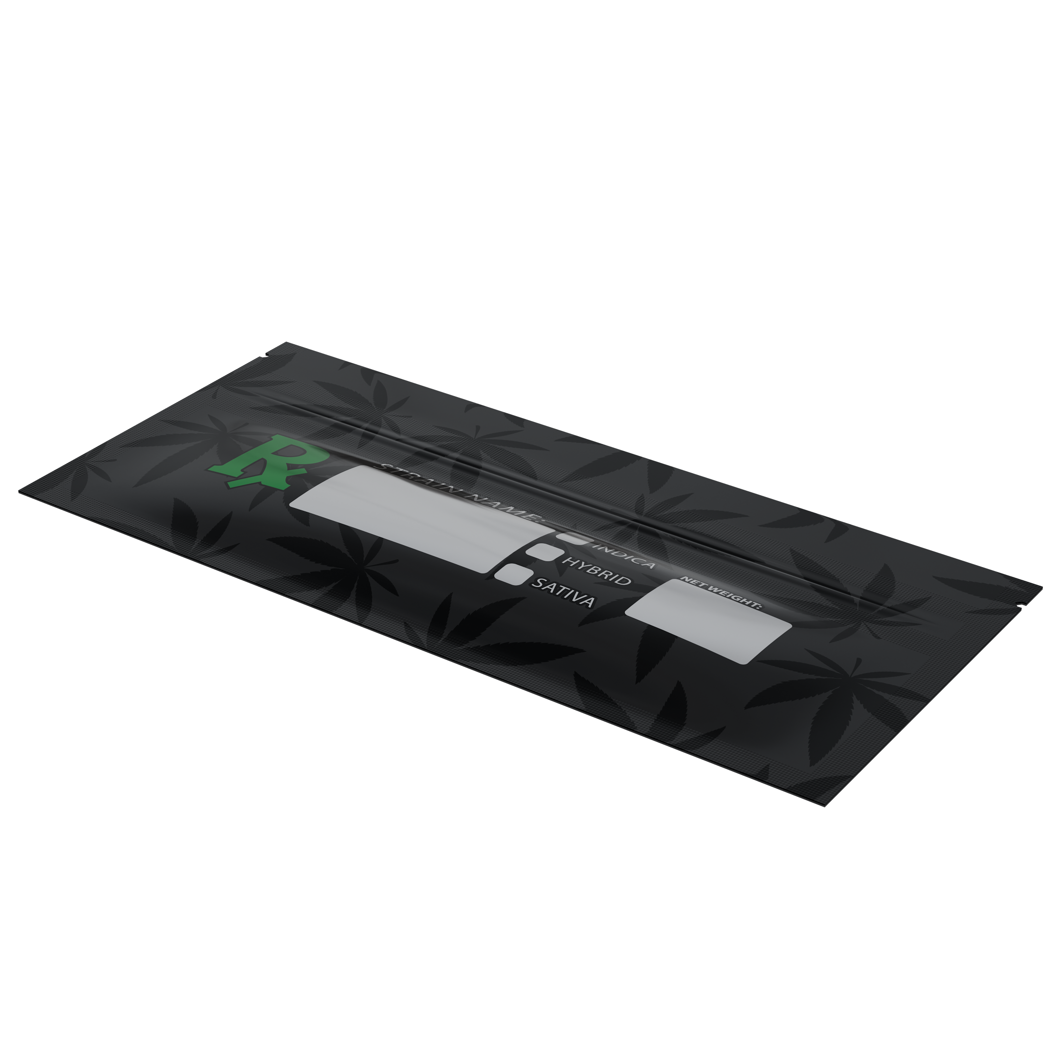 Pre Roll Green Rx Generic Designer Custom Printed Mylar Bags (1,000 qty.) - Dragon Chewer