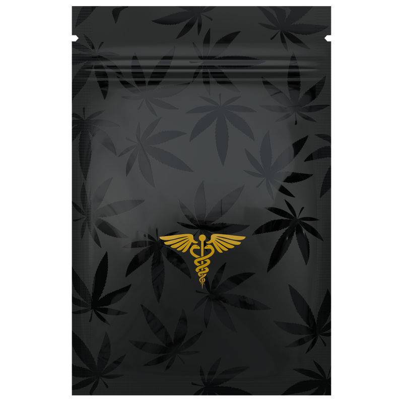 1 Gram Rx Generic Designer Custom Printed Mylar Bags (100 qty.) - Dragon Chewer
