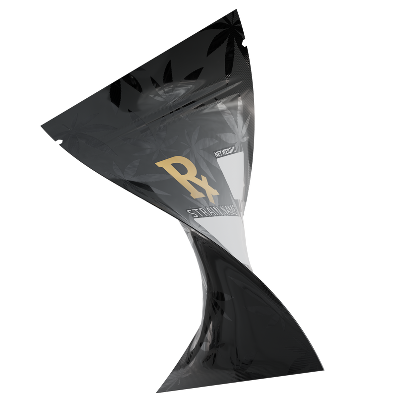 1 Gram Rx Generic Designer Custom Printed Mylar Bags (100 qty.) - Dragon Chewer
