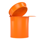 6 Dram Opaque Orange Child Resistant Latch Top Pop Top Bottles (300 qty.)