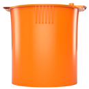 6 Dram Opaque Orange Child Resistant Latch Top Pop Top Bottles (300 qty.)