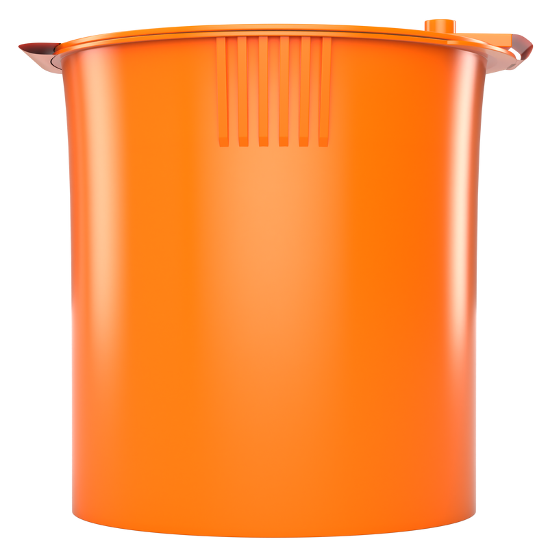 6 Dram Opaque Orange Child Resistant Latch Top Pop Top Bottles (300 qty.)