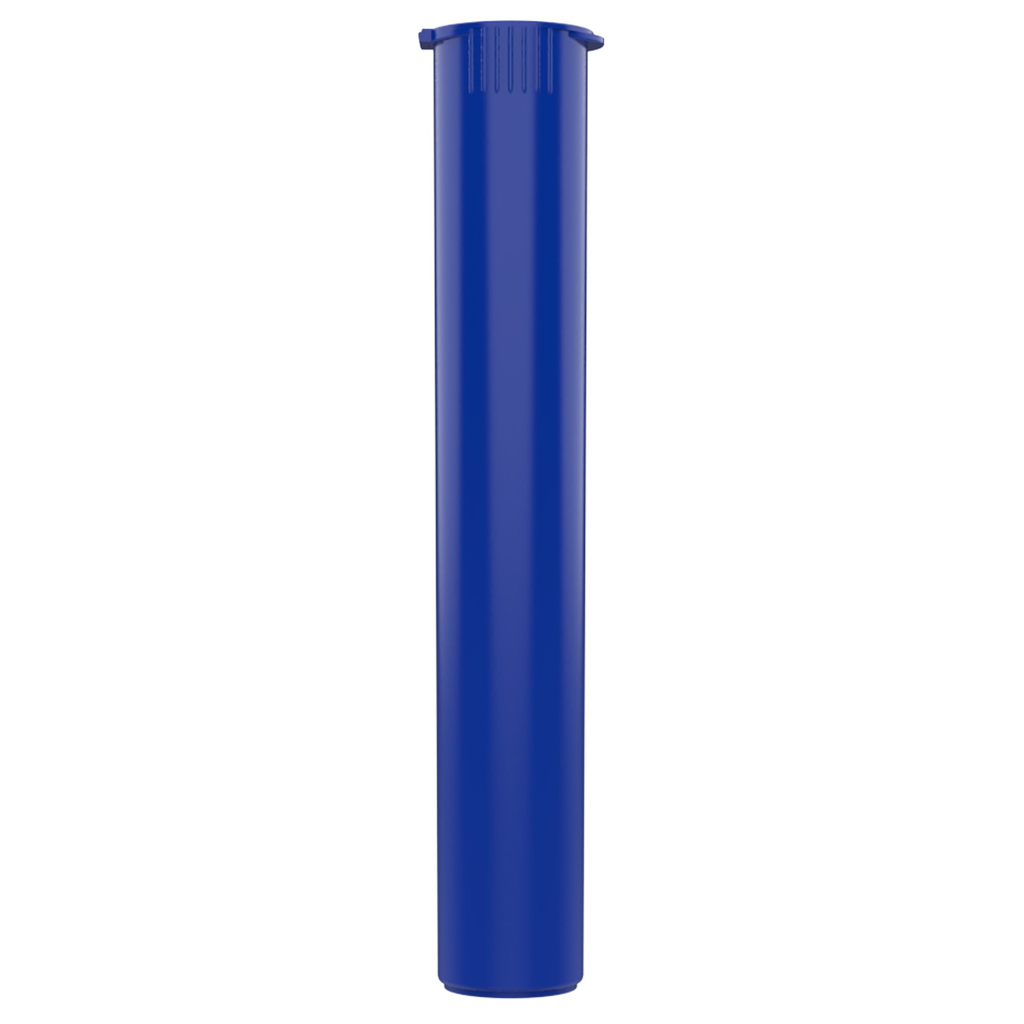 116mm Blue Pop Top Pre Roll Child Resistant Tubes - (500 qty.)