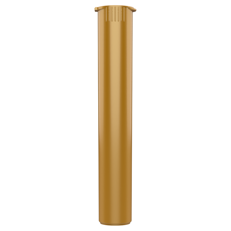 Gold opaque wholesale 116mm 109mm King Size joint blunt child resistant CR tubes doob vial bulk rolling smell proof pop top HL Highlock dragon chewer open lid cannabis packaging tube mj marijuana 420 cones papers 1 gram