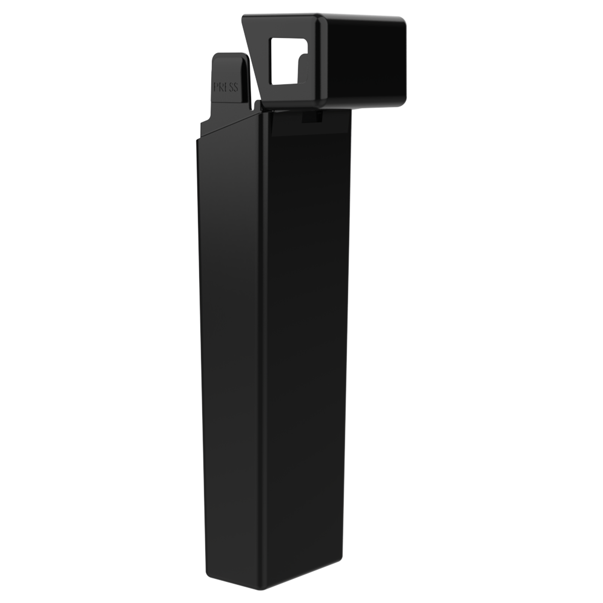 116 MM Black Pre Roll Packaging Box - Pinch N Flip (200 qty.) - Dragon Chewer