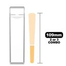 116 MM Clear Pre Roll Packaging Box - Pinch N Flip (200 qty.) - Dragon Chewer