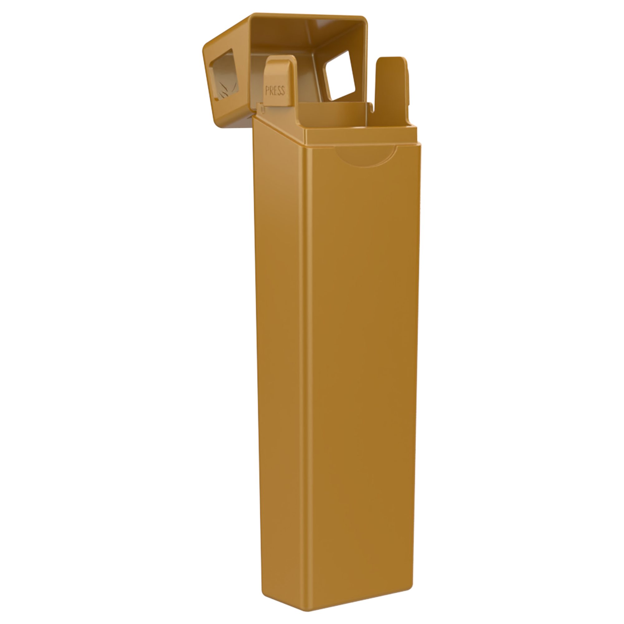 116 MM Gold Pre Roll Packaging Box - Pinch N Flip (200 qty.) - Dragon Chewer