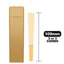 116 MM Gold Pre Roll Packaging Box - Pinch N Flip (200 qty.) - Dragon Chewer