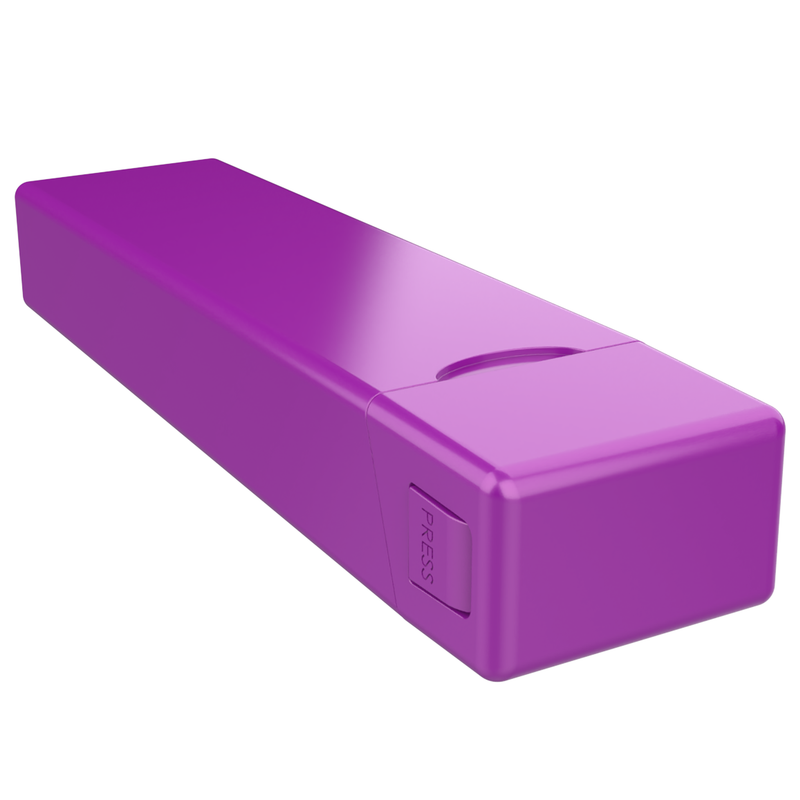 Premium 116 MM Purple Pre Roll Packaging Box - Pinch N Flip (200 qty.)