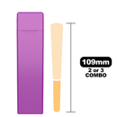 116 MM Purple Pre Roll Packaging Box - Pinch N Flip (200 qty.) - Dragon Chewer