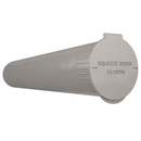 Silver opaque wholesale 116mm 109mm King Size joint blunt child resistant CR tubes doob vial bulk rolling smell proof pop top HL Highlock dragon chewer squeeze top cannabis packaging tube mj marijuana 420 cones papers 1 gram BPA free compliant