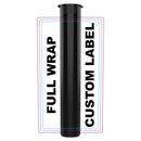 116mm Wide Pop Top Pre Roll CR Tube Premium Custom Labels (2,500 qty.) - USA MADE - Dragon Chewer