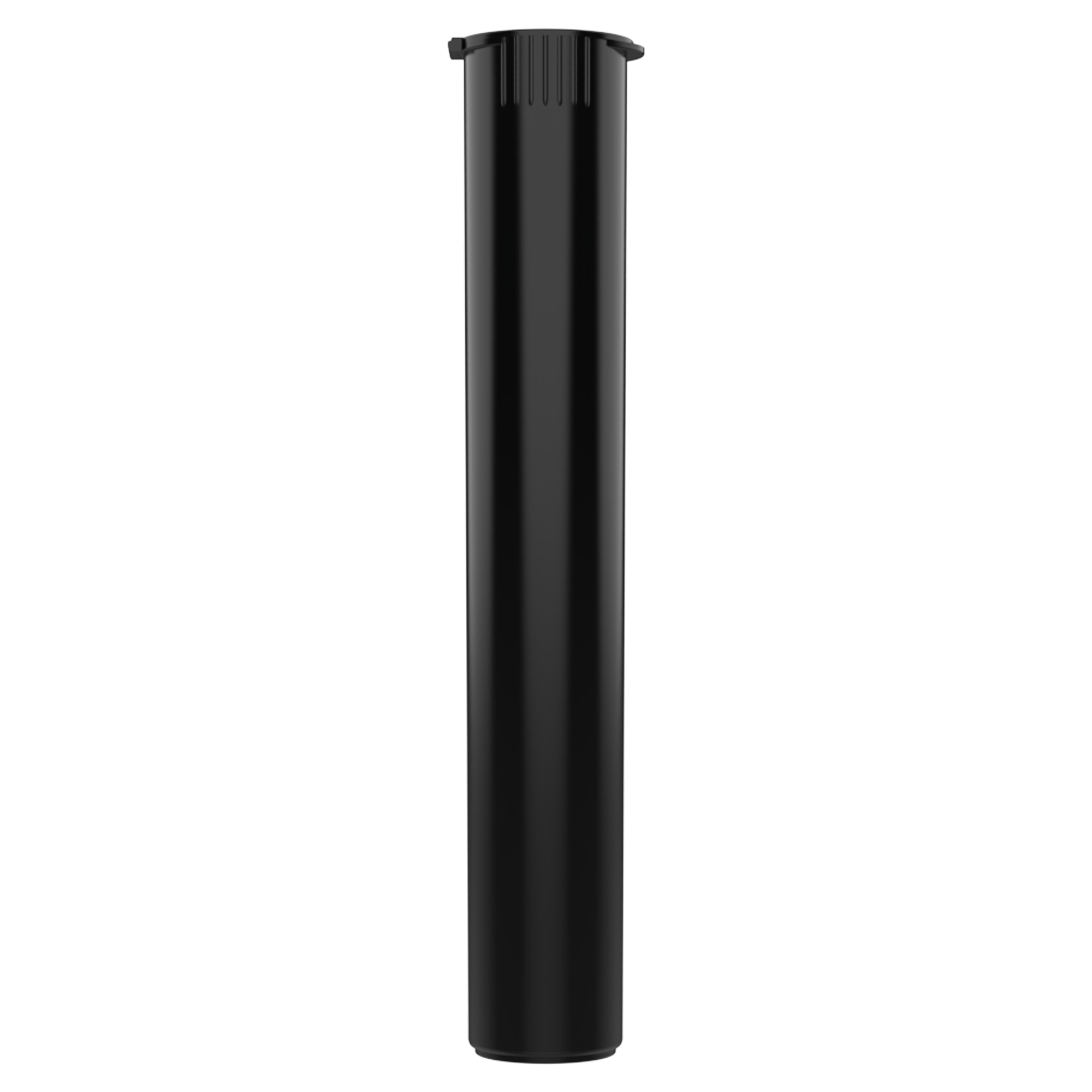 116mm Black Pop Top Pre Roll Child Resistant Tubes - (100 qty.) - Dragon Chewer