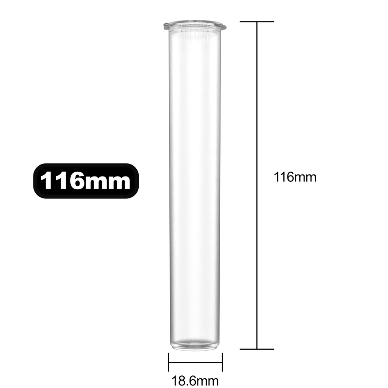 116mm clear joint doob blunt tubes cr child resistant proof wholesale bulk packaging dragon chewer hl highlock 109 mm paper cones 120mm pop top vial near me nearby amazon size diagram template