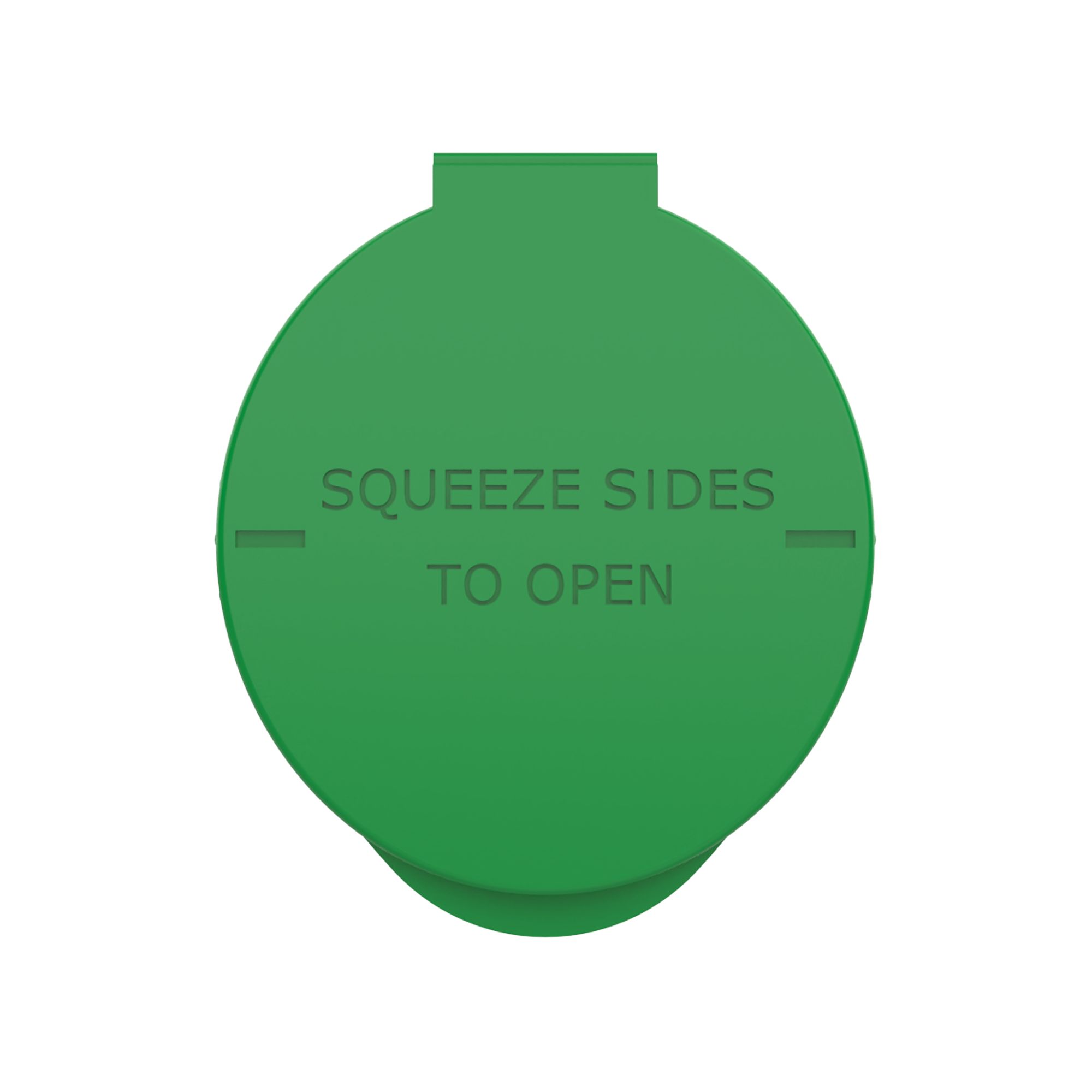 92mm Green Pop Top Pre Roll Child Resistant Tubes - OPEN LID (675 qty.) - Dragon Chewer