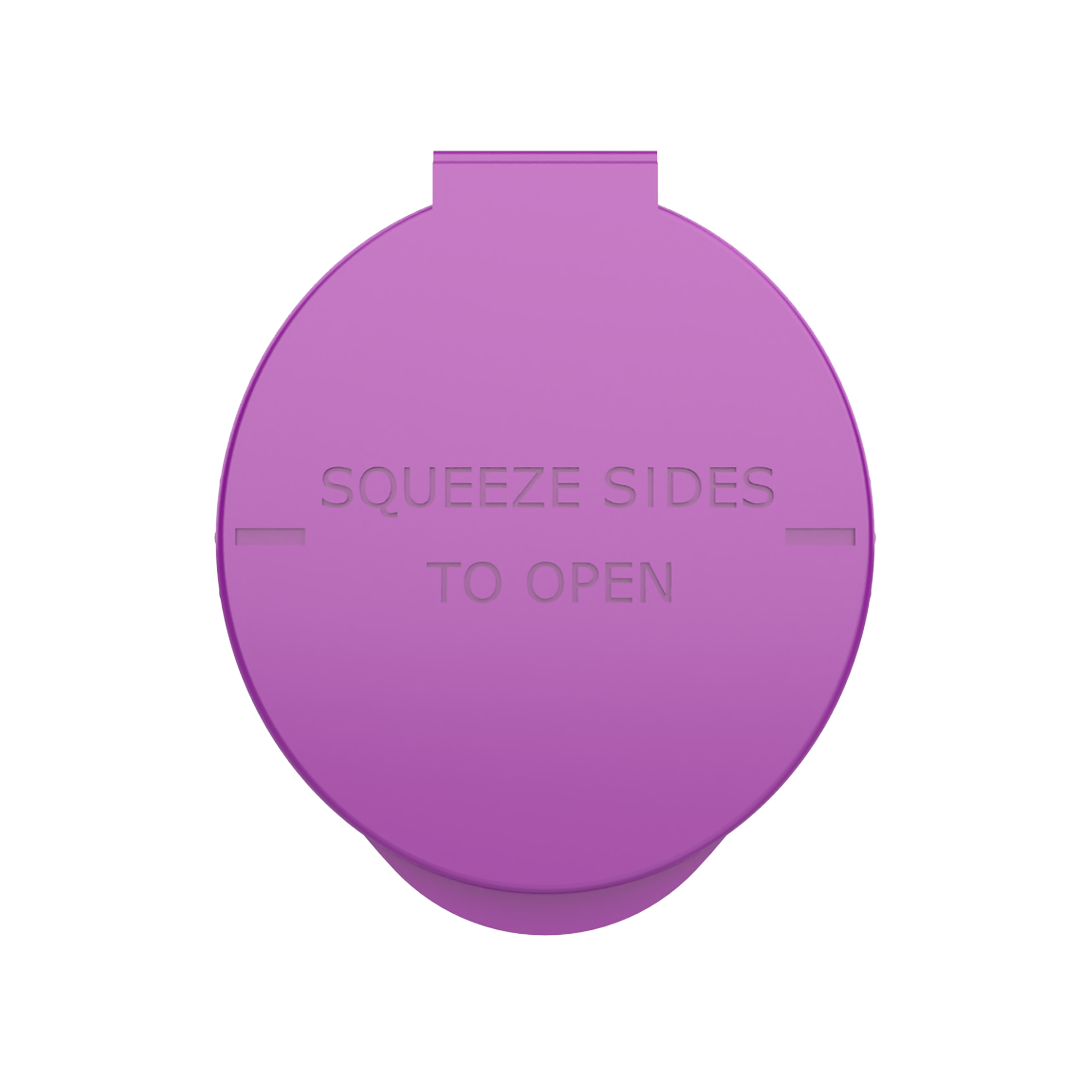 92mm Purple Pop Top Pre Roll Child Resistant Tubes - OPEN LID (675 qty.) - Dragon Chewer