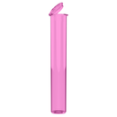 116mm Translucent Pink Pop Top Pre Roll Child Resistant Tubes - (500 qty.) - Dragon Chewer
