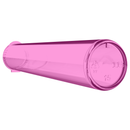 116mm Translucent Pink Pop Top Pre Roll Child Resistant Tubes - (500 qty.) - Dragon Chewer