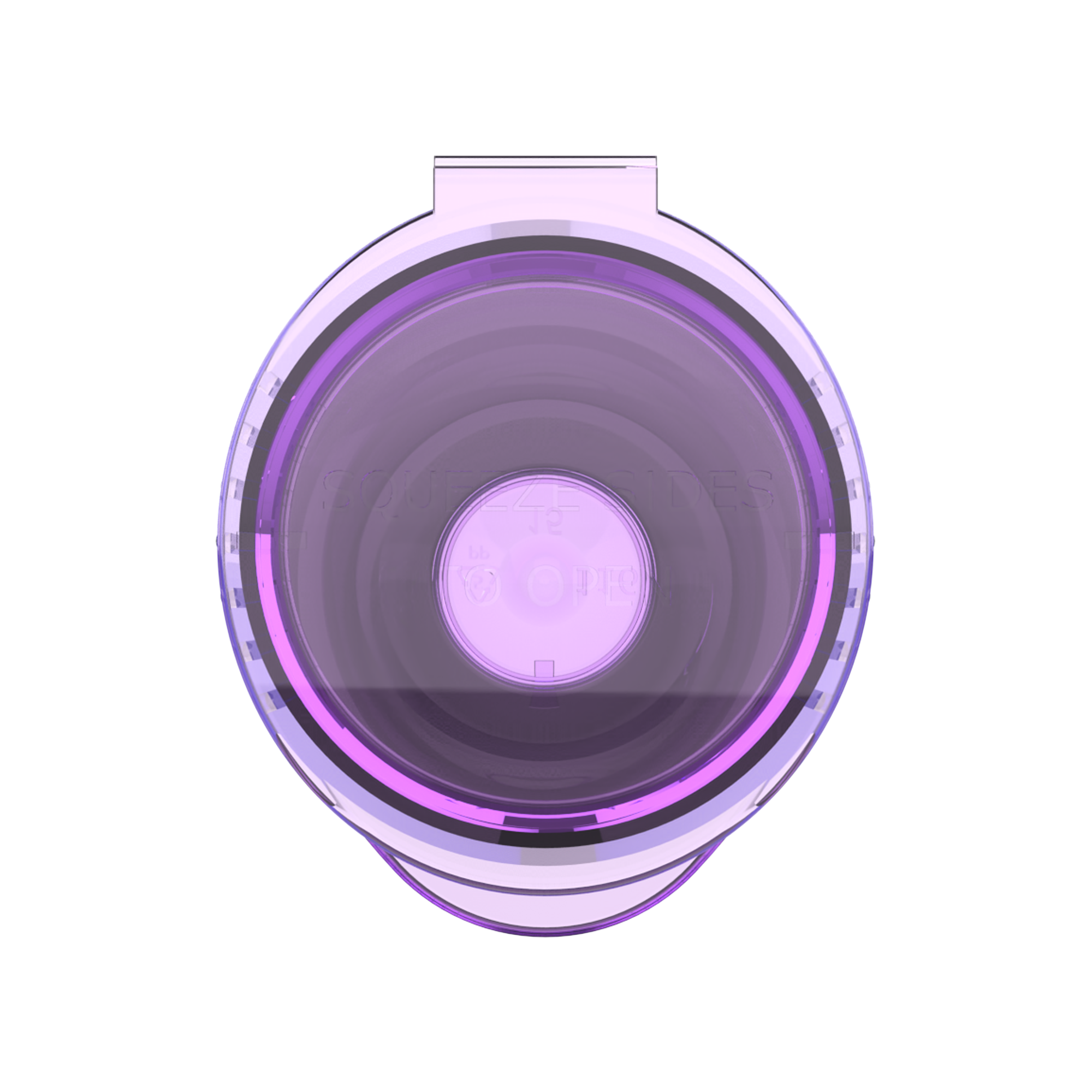 116mm Translucent Purple Pop Top Pre Roll Child Resistant Tubes (500 qty.) - Dragon Chewer