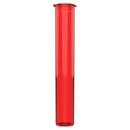 116mm Translucent Red Pop Top Pre Roll Child Resistant Tubes - (500 qty.) - Dragon Chewer
