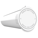 116mm Wide White Pop Top Pre Roll Child Resistant Tubes - Multipack Container (225 qty.) - Dragon Chewer