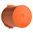 6 Dram Opaque Orange Child Resistant Latch Top Pop Top Bottles (300 qty.)