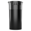 perforated plastic sleeve shrink band for 13 dram CR pop top container bottle jar tube tamper evident 