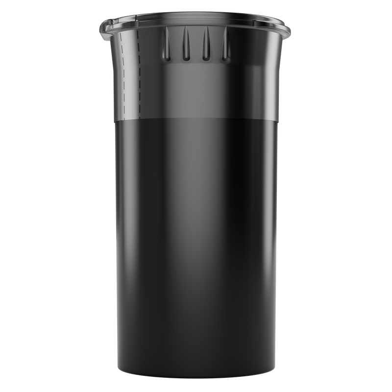 perforated plastic sleeve shrink band for 13 dram CR pop top container bottle jar tube tamper evident 
