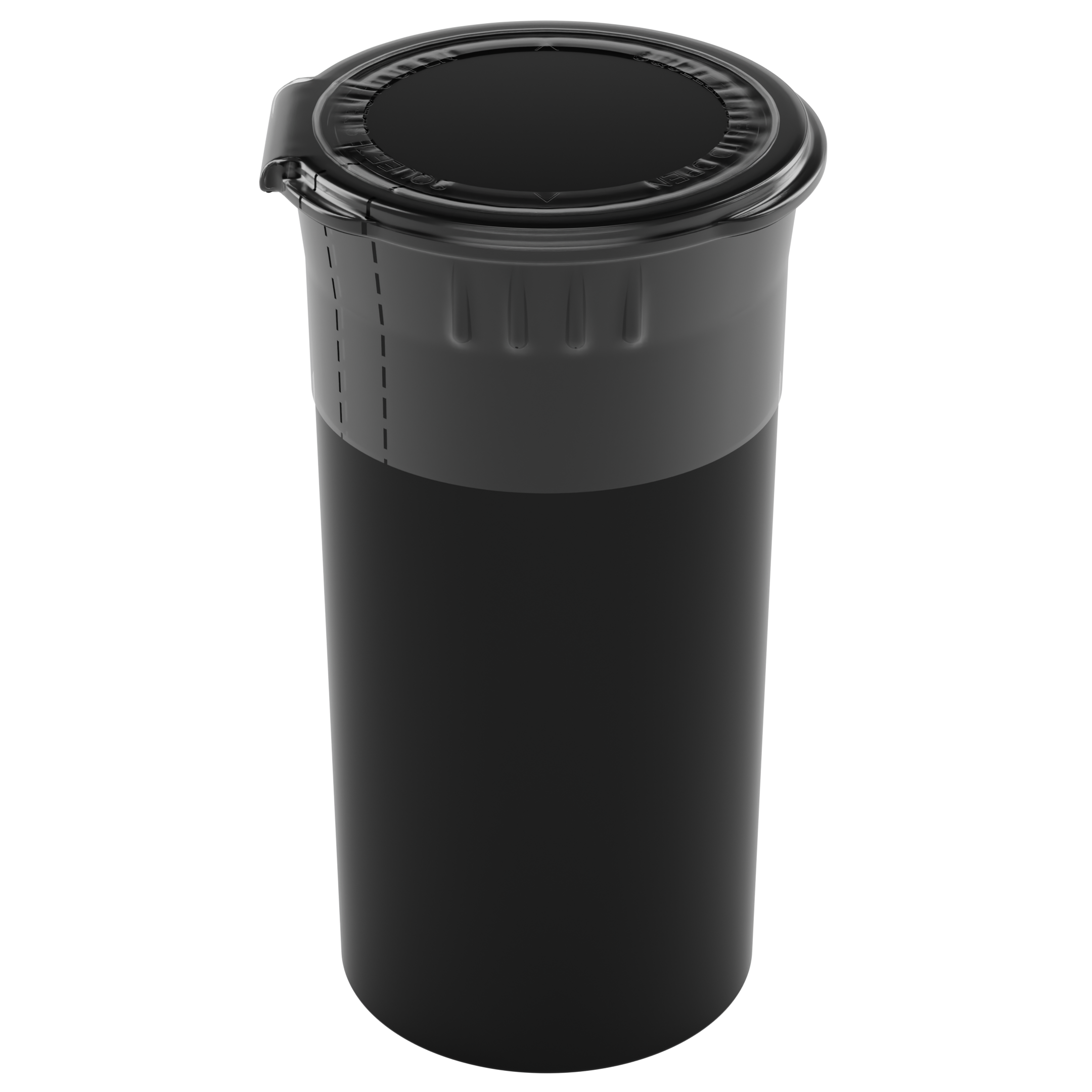 perforated plastic sleeve shrink band for 13 dram CR pop top container bottle jar tube tamper evident heat seal wholesale dragon chewer 